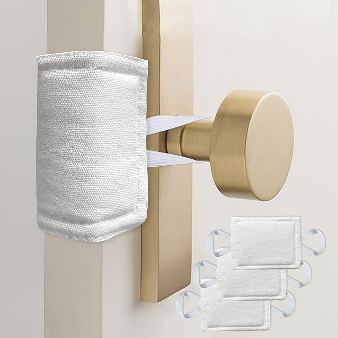 Door Latch Cover Baby Door Silencer Cushion by WARMTONE