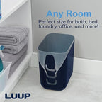 STORi Luup Bathroom Wastebasket, Secure Grocery Bags, Plastic Garbage Container - Image 7