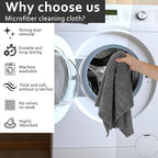 5 PCS Extra Large Microfiber Cleaning Cloth 30"x20", Washable Reusable Floor - Image 3