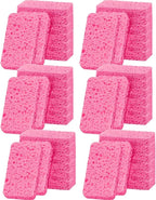 36 - Pack Non-Scratch Scrub Sponges - Sponges by Mainlyrunmakeupsuppliers