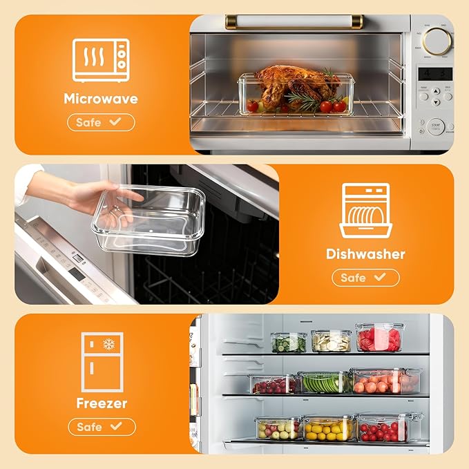 52 Pcs Food Storage Containers - Image 6