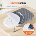 VEVOR Tabletop Ironing Board 23.4 x 14.4, Small Iron Board - Image 3