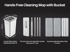 JOYMOOP Mop and Bucket with Wringer Set, Hands Free Flat Floor Mop and Bucket - Image 9