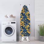 Forest Leaves Ironing Board Cover, Modern Plant Leaf Grade Standard Size - Image 3