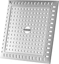 Drain Hair Catcher for Bathroom Sink, 4.8" Stainless Steel and Silicone Shower by Unknown