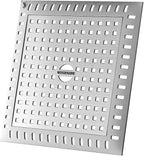 Drain Hair Catcher for Bathroom Sink, 4.8" Stainless Steel and Silicone Shower by Unknown