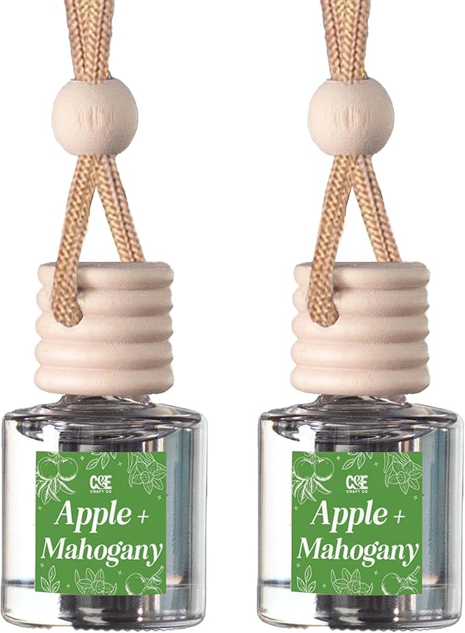 C&E Craft Co Hanging Car Air Freshener Diffuser 2 Pack, Long Lasting Fragrance by CECraftCompany