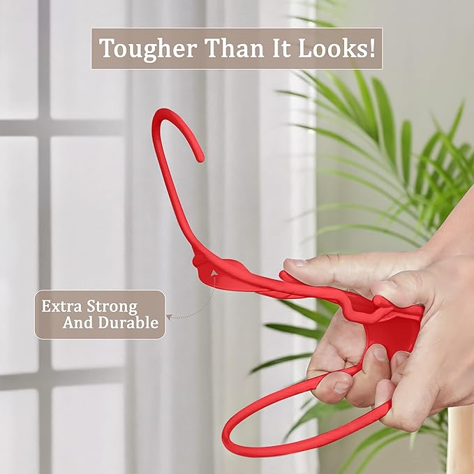 Utopia Home Plastic Hangers 50 Pack - Image 3