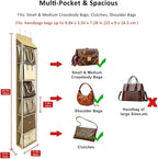 Lirex Over The Door Purse Organizer & Purse Shelf - Image 2