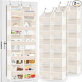 2 Pack Over the Door Organizer 5 Tiers, Extra Large Behind Door Storage of 10 by Ofiray-home