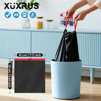 XUXRUS 2.6 Gallon Small Black Bathroom Trash Bags, Tear-Resistant & Leak-Proof - Image 5