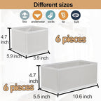 Drawer Organizer Clothes, Foldable Fabric Dresser Organizer Closet Organizers - Image 2