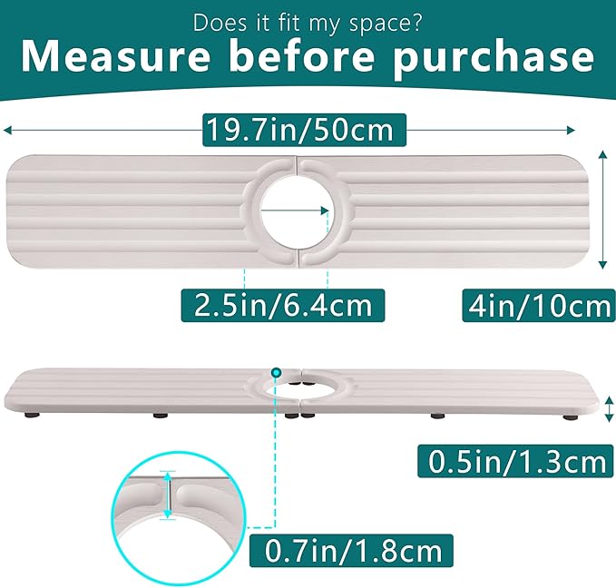 Faucet Mat for Kitchen Sink - Image 2
