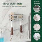 Cuisinart Sponge Holder for Kitchen Sink—Metal Sink Caddy - Image 3