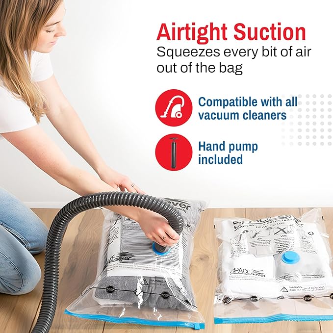 10 Pack Large Vacuum Storage Bags - Image 4