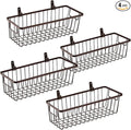 Farmhouse Metal Wire Bin Basket by SheeChung