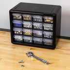 Akro-Mils 16-Drawer Plastic Cabinet - Image 20