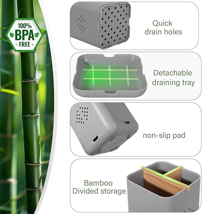 Toothbrush Holders for Bathrooms, Electric Toothbrush Holder Kids Toothbrush - Image 4