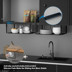 2Pack Under Shelf Basket Organizer, Adjustable Hanging Holder Storage - Image 5