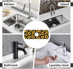 Sunflowers Black Vintage Paingting Kitchen Sink Splash Guard Faucet Mat 1 Pcs - Image 7