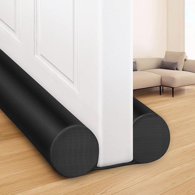 MAXTID Twin Door Draft Blocker Seal Large Door Gap Noise Under Door Draft - Image 9