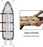 Spot Mushroom Ironing Board Cover, Trippy Forest Mushrooms Protective Sleeve - Image 4