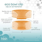 Fresh Products Eco Bowl Clip Air Freshener Versatile Design Toilet Freshener - Image 5