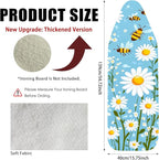Nuxovilar Ironing Board Cover Needle Cotton 15x54 Inches | Ironing Board Cover - Image 3