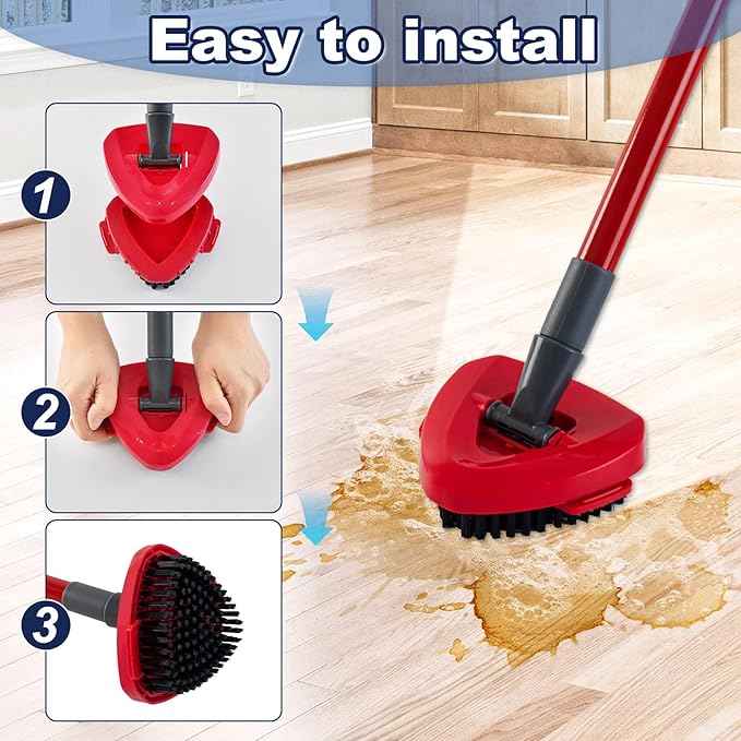 Scrubber Mop Head for Ocedar, Upgrade Scrub Brush for Ocedar, Spin Mop Scrub - Image 7