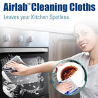 Airlab Streak Free Miracle Cleaning Cloth Easy Clean Pack of 8-12" x 16" - Image 6