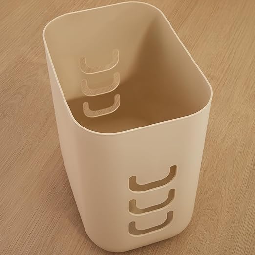 STORi Luup Bathroom Wastebasket, Secure Grocery Bags, Plastic Garbage Container - Image 3