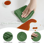 Homaxy Kitchen Towels and Dishcloths Set, 10 x 10 and 13 x 19 Inches, No Lint - Image 4