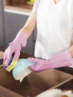 LANON 3 Pairs wahoo Skin-Friendly Cleaning Gloves, Dishwashing Kitchen Gloves - Image 5