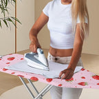 Pink Strawberry Ironing Board Cover and Pad - Image 3