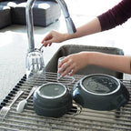 Ahyuan Roll up Dish Drying Rack Over The Sink Kitchen Roll up Sink Drying Rack - Image 2