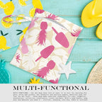 Wet Bag, Wet Dry Bag, Wet Bag for Swimsuit, Dirty Yoga Gym Clothes, Makeup Bag - Image 4