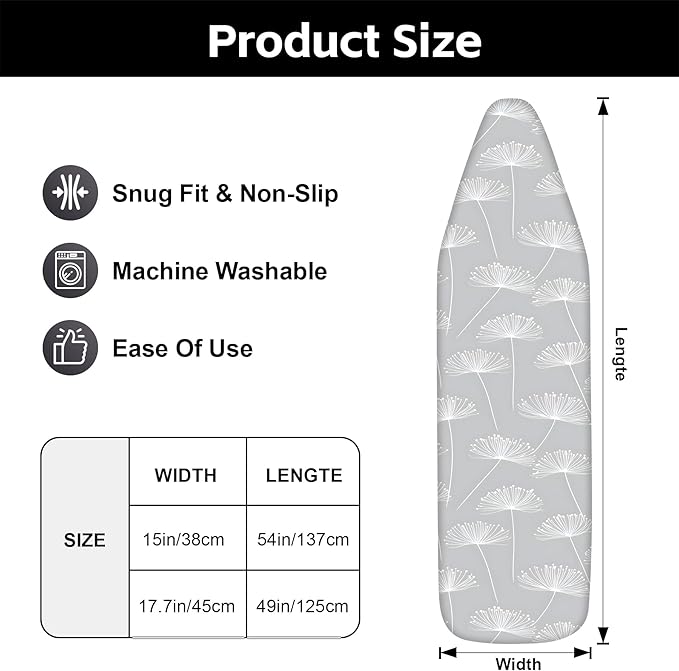 Ironing Board Cover for Crafting, Flat Decoration - Image 3