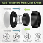 4PCS Door Stopper Wall Protector - Image 4