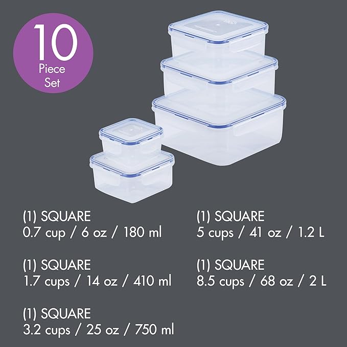 LocknLock Storage Food Storage Container Set - Image 2