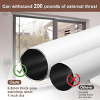 BeBecome Sliding Door Security Bar，17-50 inch Adjustable Patio Door Security bar - Image 2