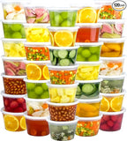 60 Sets Deli Containers with Lids 16 oz, Leak-Proof & BPA Free Airtight Takeout by Dipoo
