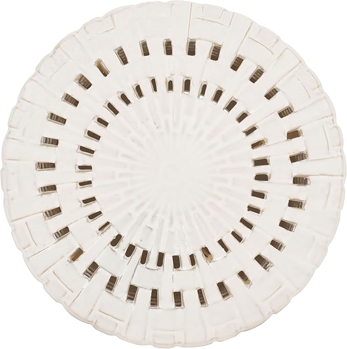 SAFAVIEH Home Collection Sayre Cream Ceramic 18-inch Decorative Accent Garden Stool for Living Room, Bathroom, Patio, Side Table, Plant Stand (Fully Assembled) - Image 4