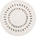 SAFAVIEH Home Collection Sayre Cream Ceramic 18-inch Decorative Accent Garden Stool for Living Room, Bathroom, Patio, Side Table, Plant Stand (Fully Assembled) - Image 4