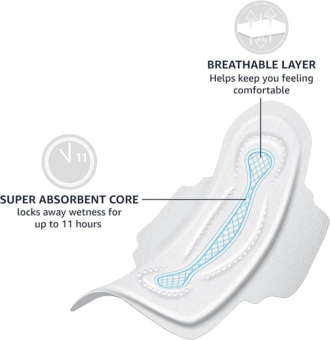 Amazon Basics Thick Maxi Pads - Image 4