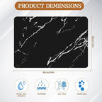 Absorbent Coffee Mat, Hide Stain Rubber Backed Absorbent Dish Drying Mat - Image 5