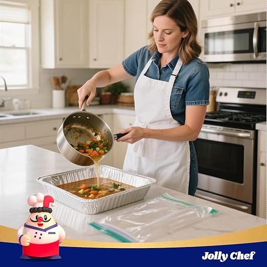 JOLLY CHEF 9x13 Aluminum Foil Pans - Image 4