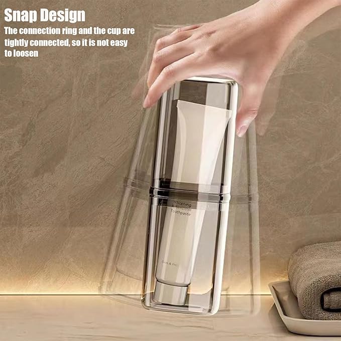 Toothbrush Cup Toothbrush Travel Case, Travel Toothbrush Holder Case - Image 5