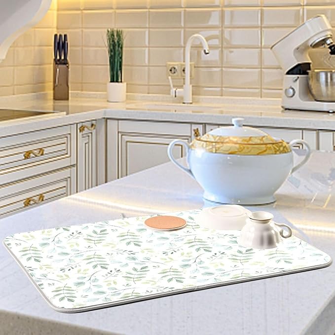 Eucalyptus Leaves Dish Drying Mat - Image 6