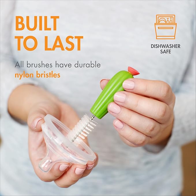 Boon Cacti Replacement Baby Bottle Brushes - Image 3