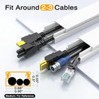 Delamu Cord Hider, 157in Wire Covers - Image 2